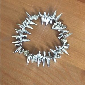 Stella & dot renegade silver bracelet